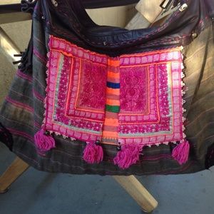 J.P. & Mattie Handmade Bohemian Hobo Bag